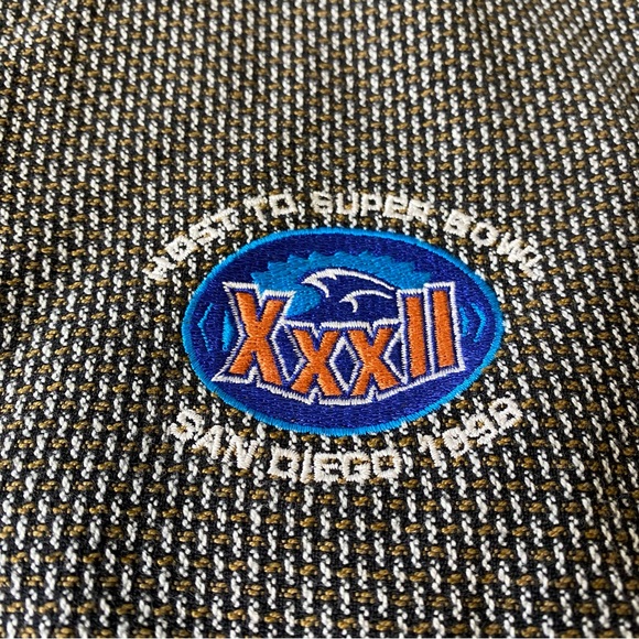 Host to Super Bowl XXXII San Diego 1998 Qualcomm Jacket Pullover Quarterzip Lrg - Picture 4 of 8